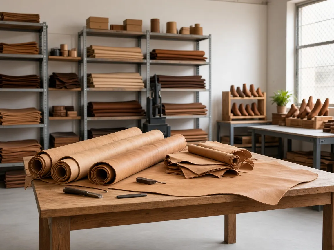 Taller de manufactura de cuero y calzado